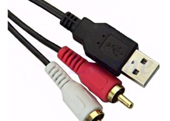 CABLE USB A RCA
