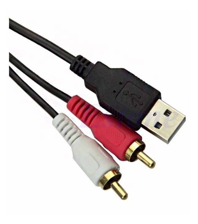 CABLE USB A RCA