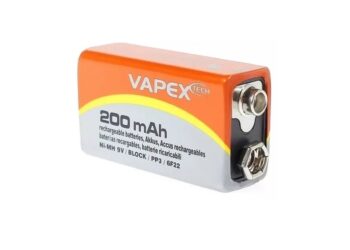 BATERIA 9V RECARGABLE 200 MAH VAPEX