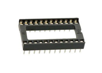Z24/MICRO ZOCALO P/CI DOBLE CONTACTO p/MICROPROCESADORES (ANCHO .6")