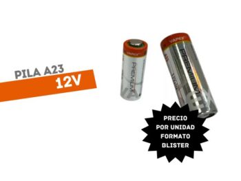 PILA A23 ALCALINA 12V BLISTER VAPEX A23/BL