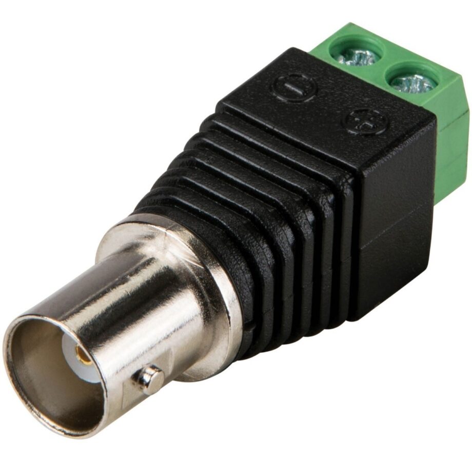 CONECTOR BNC HEMBRA P/CABLE C/BORNERA