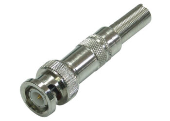 CONECTOR BNC MACHO P/CABLE C/CAPUCHON METALICA