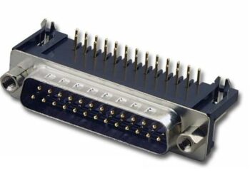 DB25M-CI CONECTOR DB MACHO 25 CONT p/CI 90°