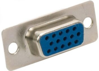 DBH15H CONECTOR DB HEMBRA 15 CONT 3 FILAS DB15H p/CABLE