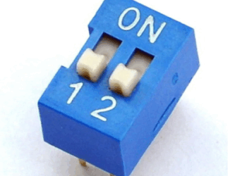 DIP SWITCH 2 POSICIONES-DESLIZANTE
