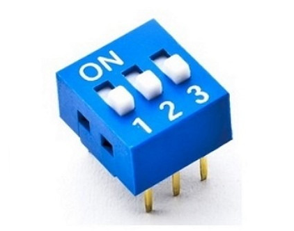 DIP SWITCH 3 POSICIONES-DESLIZANTE