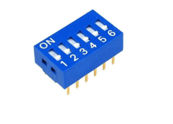 DIP SWITCH 6 POSICIONES-DESLIZANTE