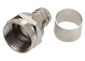 CONECTOR F C/ANILLO C/RG6 F-M/RG6