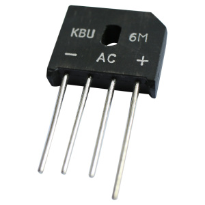 KBU6M PUENTE RECTIFICADOR 6A 1000V LINEAL