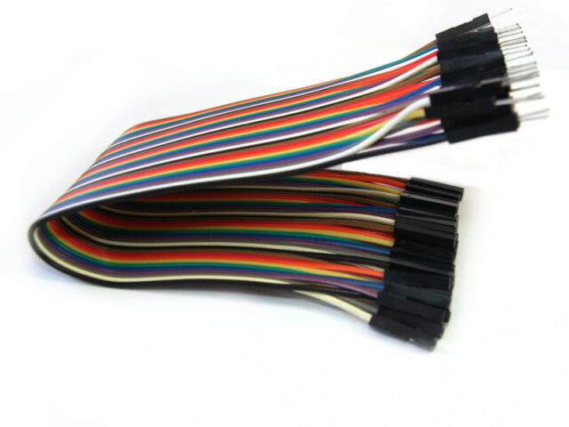 KIT 40 CABLES P/PROTO 30CM MACHO-HEMBRA