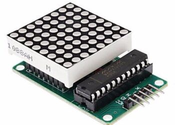 MODULO DISPLAY MATRIZ 64 PUNTOS MAX7219 #