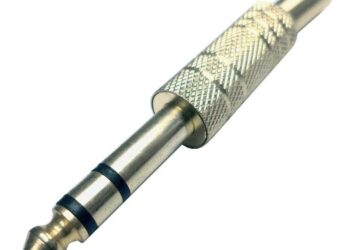 CONECTOR PLUG 6.5mm STEREO P/CABLE METALICO