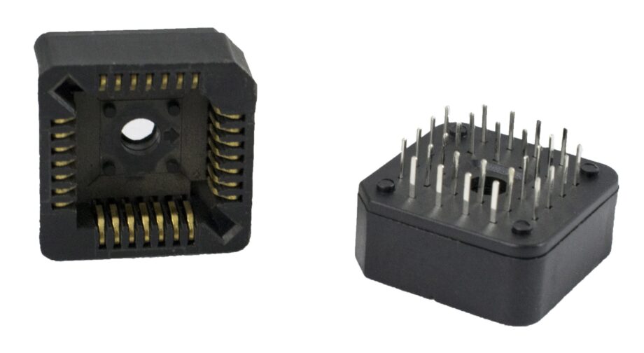 ZOC 4X7 ZOCALO PARA INTEGRADOS PLCC 28 PINES