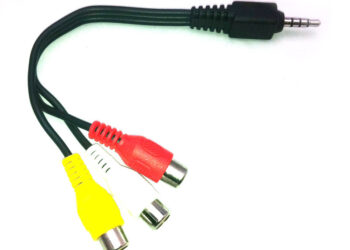 CABLE PLUG 3.5mm A 3RCA HEMBRA 4 CONTACTOS