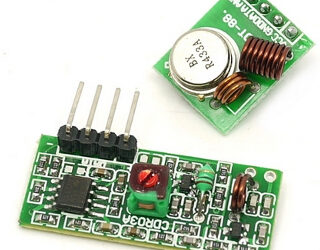 MODULO TRANSMISOR Y RECEPTOR RF 433MHZ ##