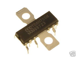 TDA1170N SGS TV VERTICAL DEFLECTION SYSTEMS