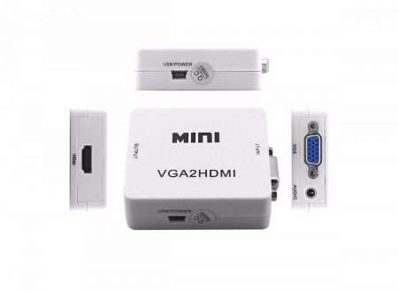 CONVERSOR VGA A HDMI VGA2HDMI
