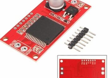 MODULO DRIVER MOTOR DC HASTA 14A C/DISIP VNH2SP30 1DC ##