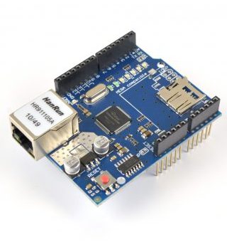 SHIELD ETHERNET W5100 ARDUINO + LECTOR DE SD SHIELD PARA ARDUINO UNO