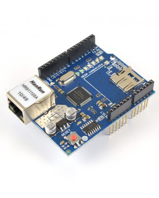 SHIELD ETHERNET W5100 ARDUINO + LECTOR DE SD SHIELD PARA ARDUINO UNO