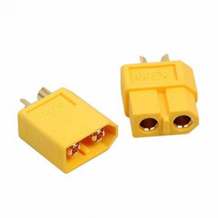 CONECTOR XT30 PAR MACHO Y HEMBRA HASTA 30A