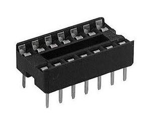 ZOC2X7 ZOCALO P/CI DOBLE CONTACTO 14 PINES (ANCHO .3")