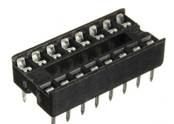 ZOC2X8 ZOCALO P/CI DOBLE CONTACTO 16 PINES (ANCHO .3")