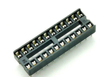 ZOC2X12 ZOCALO P/CI DOBLE CONTACTO 24 PINES (ANCHO .3")
