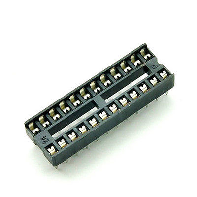 ZOC2X12 ZOCALO P/CI DOBLE CONTACTO 24 PINES (ANCHO .3")