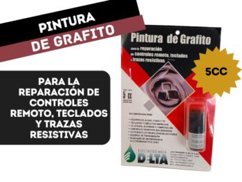 PINTURA DE GRAFITO p/CONTROL REMOTO 5cc