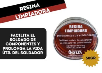 RESINA LIMPIADORA PARA PUNTA DE SOLDADOR