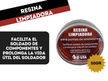 RESINA LIMPIADORA PARA PUNTA DE SOLDADOR