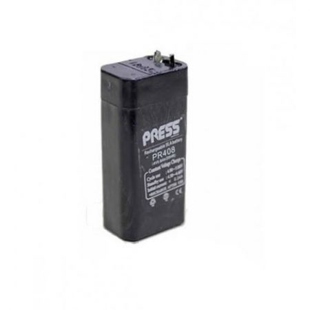 BATERIA DE GEL 4V 0.8AH PRESS