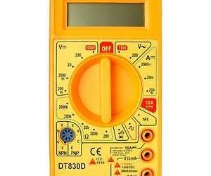 MULTIMETRO DIGITAL ECONOMICO SIN/BATERIA