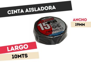 CINTA AISLADORA 19mm x 10m VAPEX AUTOEXTENSIBLE 15