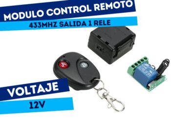 MODULO CONTROL REMOTO 433MHz SALIDA 1 RELE