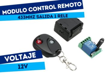 MODULO CONTROL REMOTO 433MHz SALIDA 1 RELE