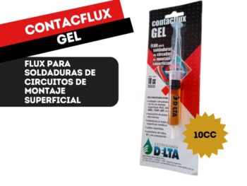 CONTACFLUX GEL, jeringa X 10cc