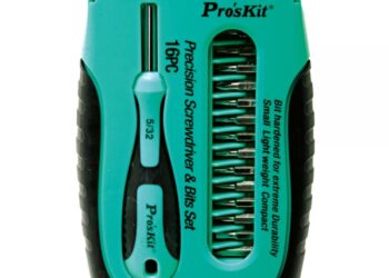 SET DE DESTORNILLADORES 16 EN 1 PROSKIT SD-9804