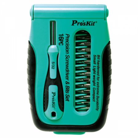 SET DE DESTORNILLADORES 16 EN 1 PROSKIT SD-9804