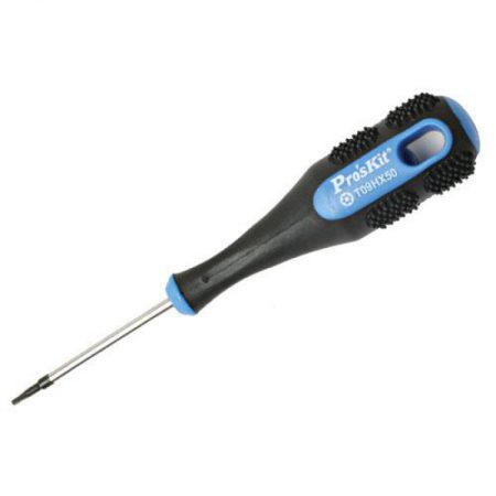 DESTORNILLADOR TORX HUECO T9 PROSKIT T9HX50