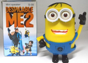 PARLANTE MINI SPEAKER MINION DESPICABLE ME 3