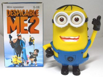 PARLANTE MINI SPEAKER MINION DESPICABLE ME 3