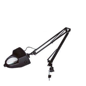 LAMPARA CON LUPA NEGRA LS-1020