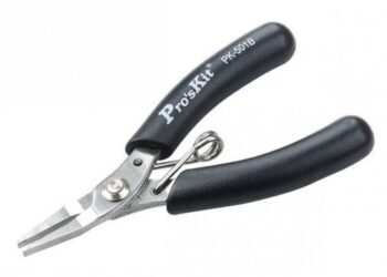 PINZA PUNTA LARGA PROSKIT PK-501B