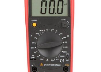 MULTIMETRO DIGITAL CAPACIMETRO MODELO UT601 200PF-20.000UF