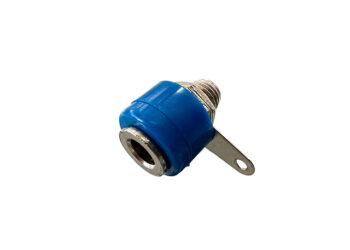 JK-BAN01 CONECTOR JACK BANANA p/CHASIS AZUL