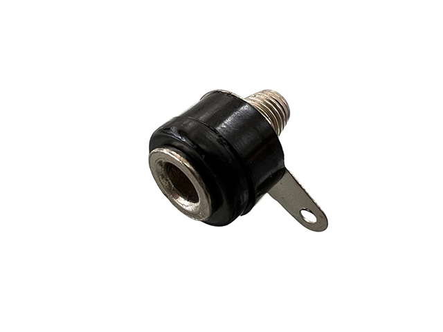 JK-BAN01 CONECTOR JACK BANANA p/CHASIS NEGRO
