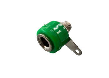JK-BAN01 CONECTOR JACK BANANA p/CHASIS VERDE